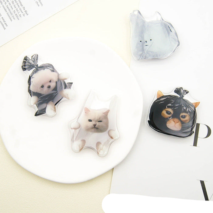 Wholesale Creative Cute Cat and Dog Glue Phone stand