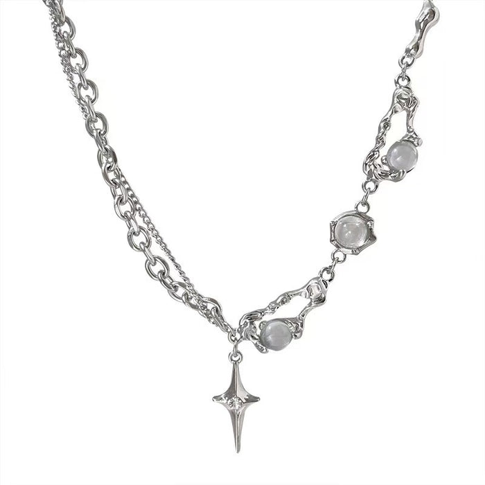Wholesale Titanium steel accessories are niche and high-end, with a collarbone chain temperament