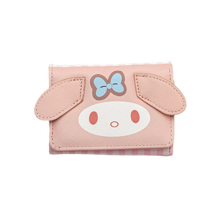 Wholesale Cartoon Cute Girly Face Wallet Card Holder Short Wallet Coin Purse Loose Money Coin Storage Bag JDC-WT-QT004