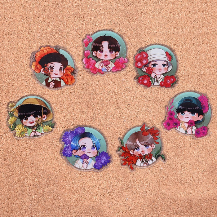 Wholesale Cartoon Acrylic Brooch JDC-BC-HanTian002