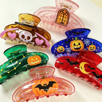 Wholesale Large  Acrylic Shark Hair Claw Clip Party Styling Boutique Gift