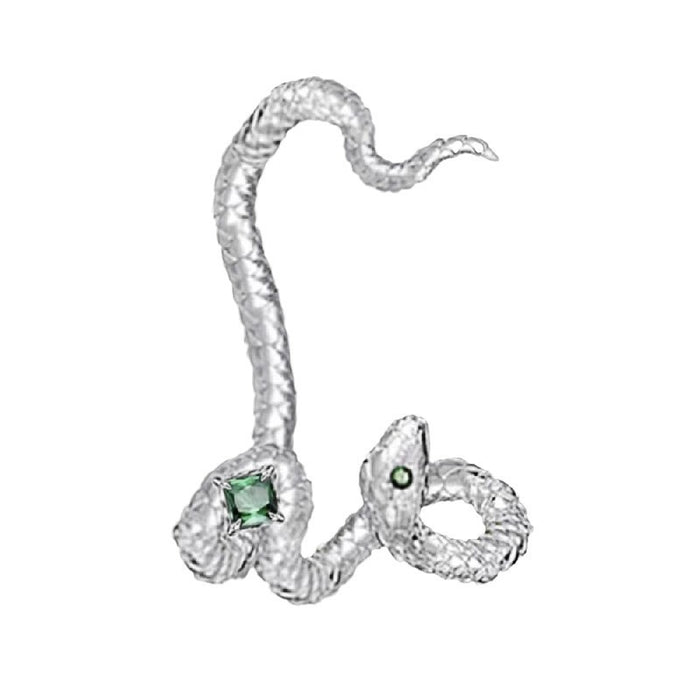Wholesale Winding snake-shaped ear-hook earrings niche design non-pierced ear clips earrings for men and women ear bone clips