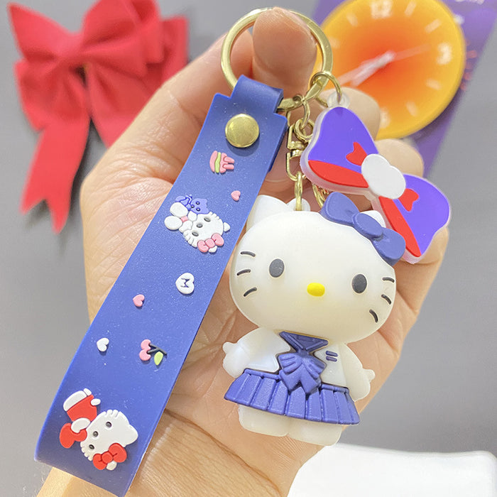 Wholesale PVC Cartoon Doll Keychain JDC-KC-WuYi149