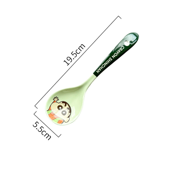 Wholesale Cute cartoon household ceramic spoon