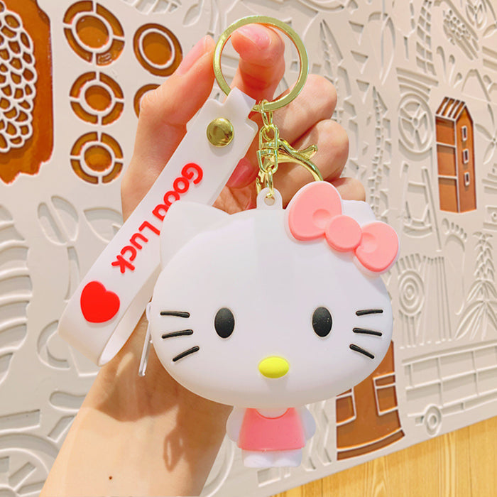 Wholesale   Cartoon Coin Purse Car Keychain Hanging Backpack Wholesale Doll Pendant Key Chain Jewelry
