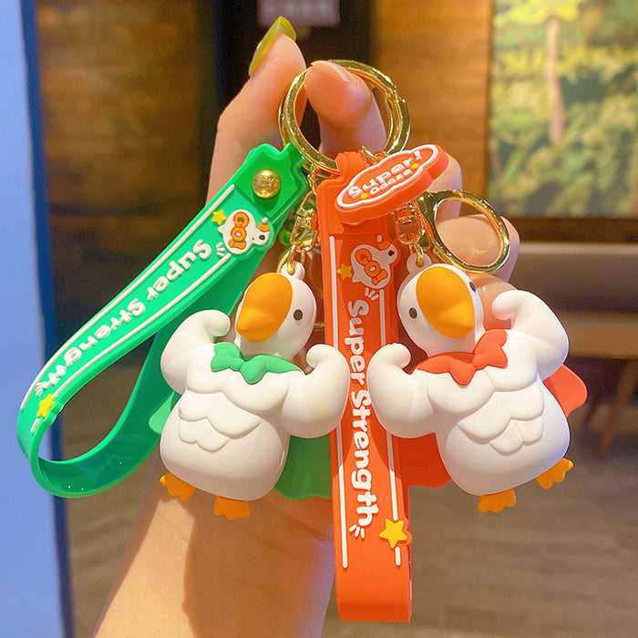 Wholesale Creative Mighty Goose Keychain