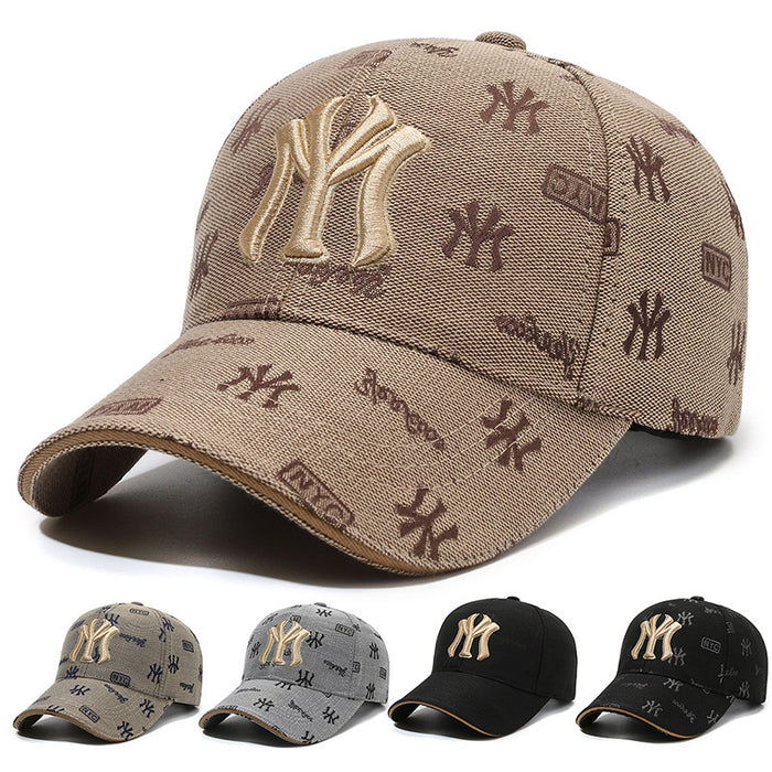 Wholesale Baseball cap embroidered letter hat outdoor sun hat casual versatile duckbill cap