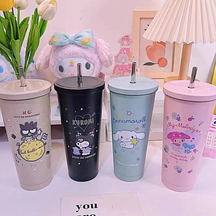 Wholesale Cartoon Pattern Stainless Steel Tumbler Vacuum Insulated Coffee Cup JDC-CUP-Dongnuan006