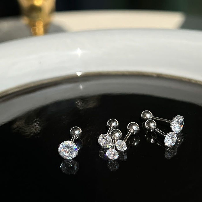 Wholesale Ear studs for women, simple and compact ear holes, ear bone studs, earrings, and ear accessories