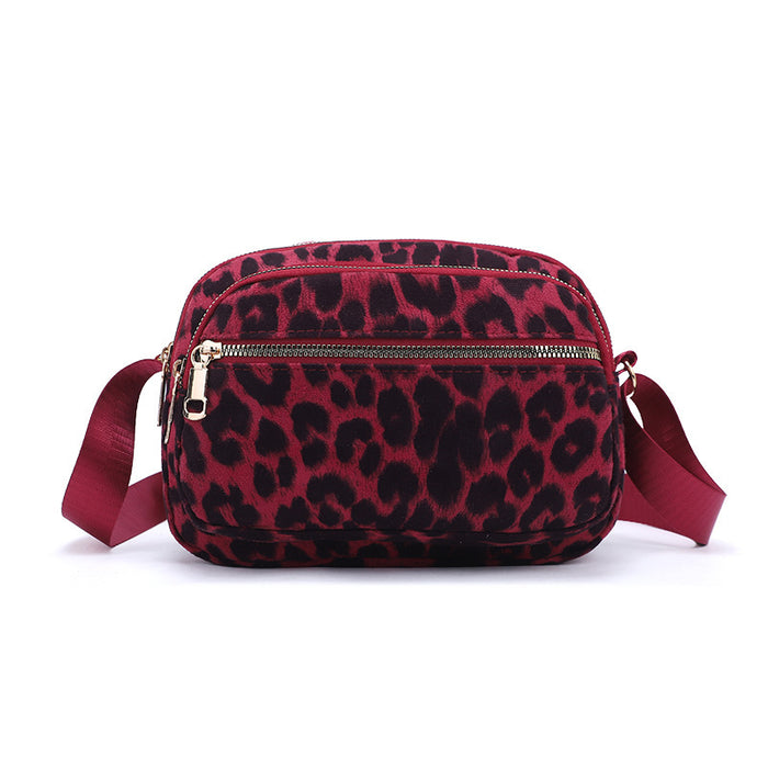 Wholesale Leopard Print Fashion Crossbody Women's Shoulder Crossbody Bag JDC-SD-HT034