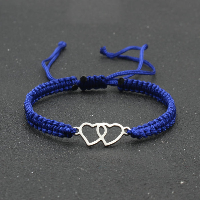 Wholesale Stainless Steel Bracelet Hand Woven Adjustable Red String Bracelet
