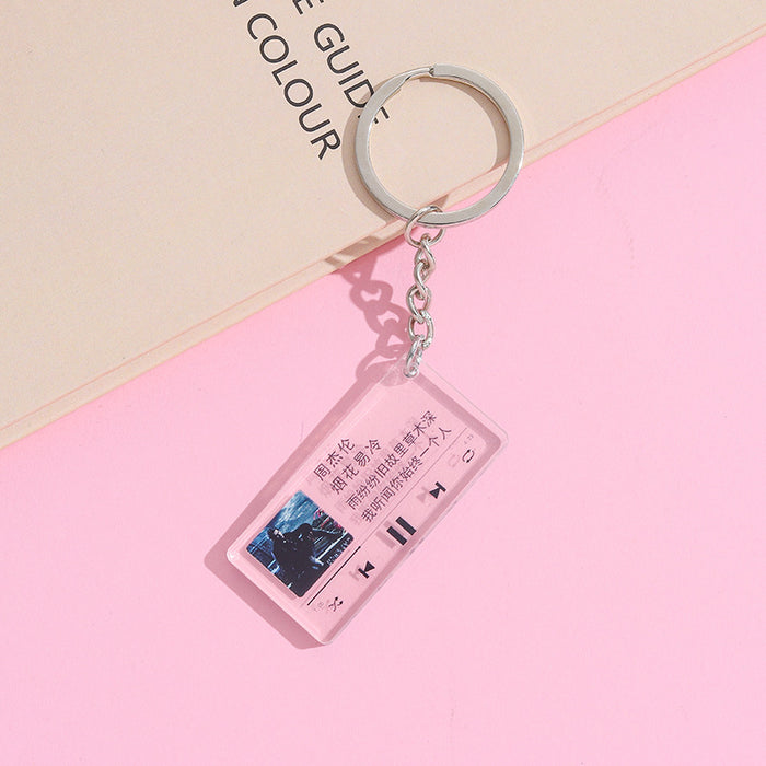 Wholesale Cartoon Cute Acrylic Keychain JDC-KC-AnDao005