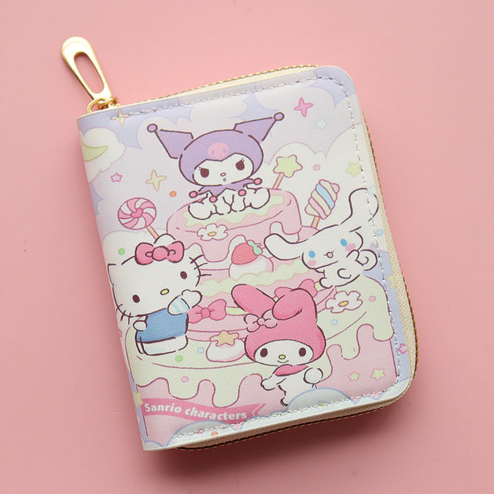 Wholesale Cartoon Cute Short Zipper Wallet JDC-WT-Jumei015