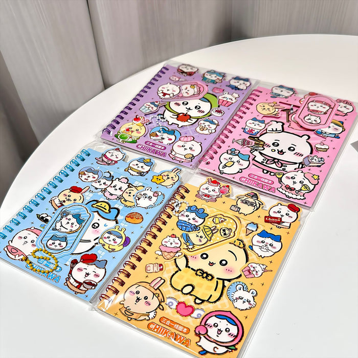 Wholesale Lovable Coil Three-in-One Cartoon Gao Yan Value Notebook Sticker
