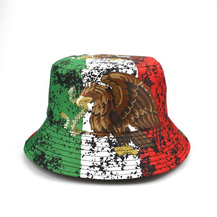 Wholesale World Cup Flag Personalized Outdoor Bucket Hats