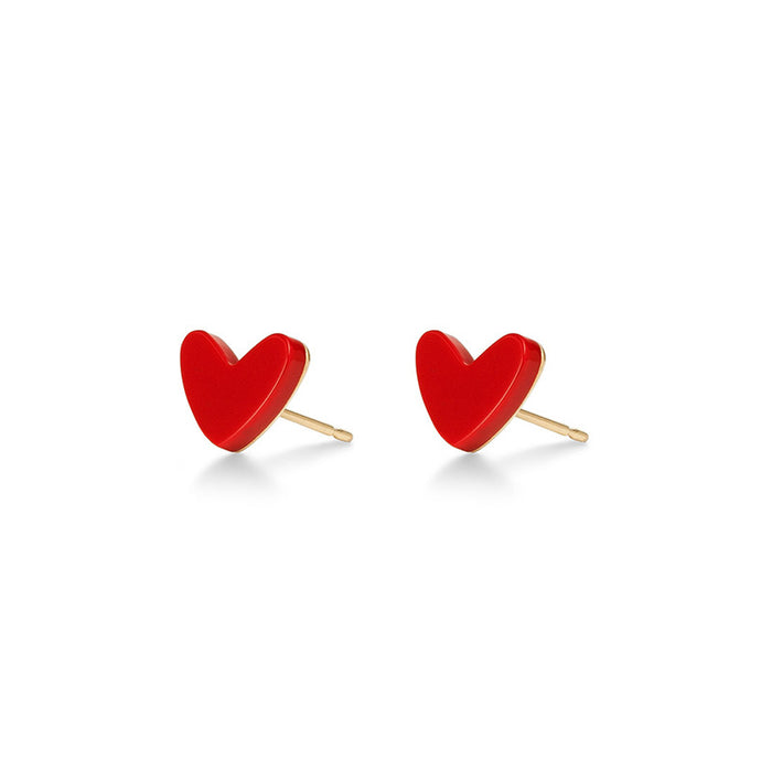 Wholesale Pure silver heart-shaped necklace, women's design pendant, collarbone chain