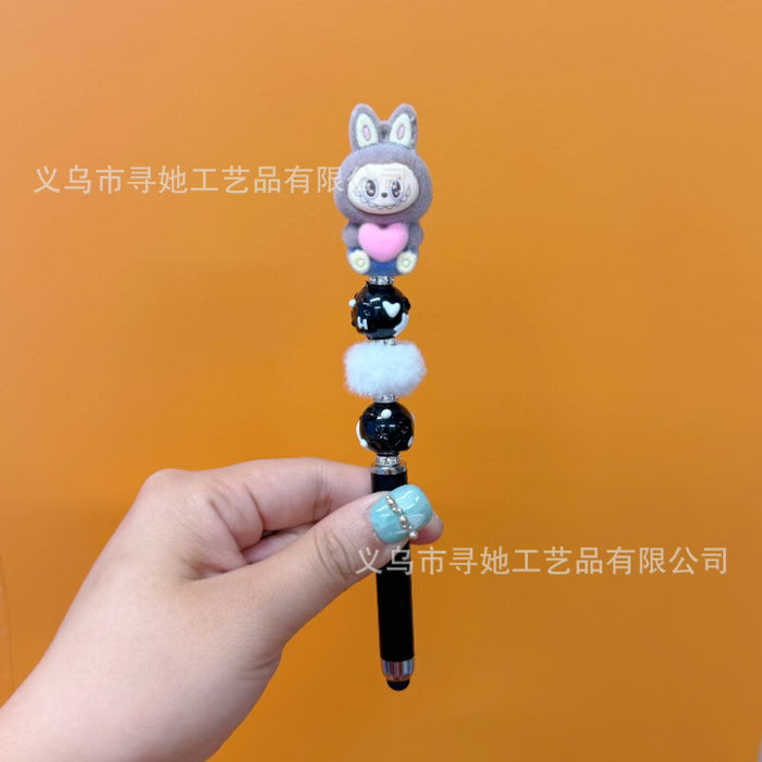 Wholesale DIY Cute Beaded Pen for Mobile Phones and Tablets Touch Screen Gel Ballpoint Pen
