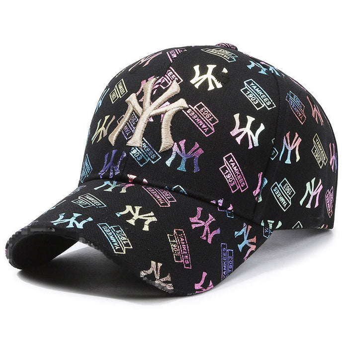 Wholesale Fashionable brand hat women's summer big brim baseball cap men's fashion deepened embroidered 2024 new big head circumference cap