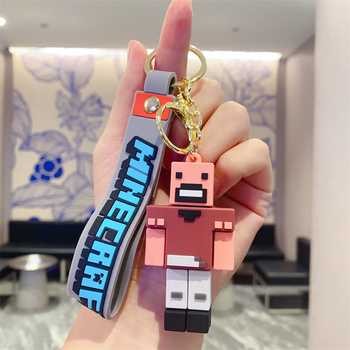 Wholesale Game Silicone Keychain