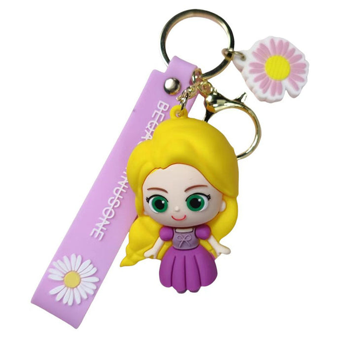 Wholesale PVC Cartoon Doll Keychain JDC-KC-BaoDou007