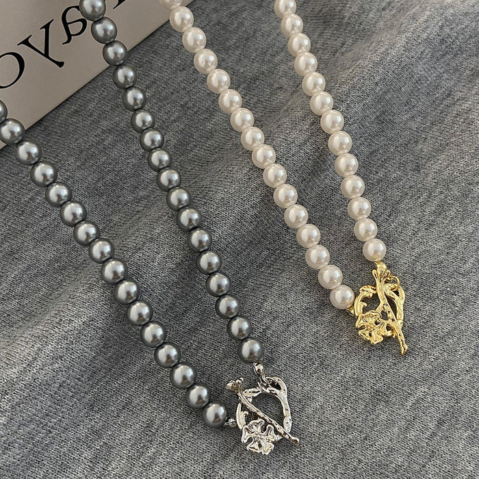 Wholesale Round Pearl Necklace JDC-NE-YuXi007