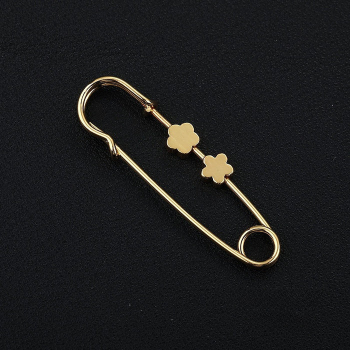 Wholesale High end pin with metal fixation, clothing clip, waistband, and high-end pants accessories