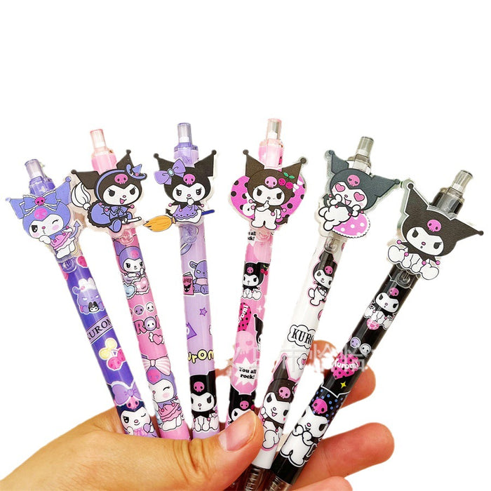 Wholesale 48pcs/box Press gel pen cartoon patch 0. 5 student stationery writing smooth