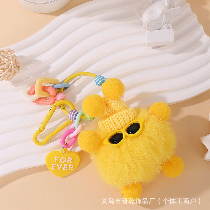 Wholesale Cartoon Cute Plush Keychains JDC-KC-Jinqian002