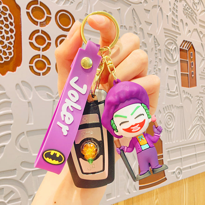 Wholesale Silicone Cartoon Doll Keychain JDC-KC-KuM004