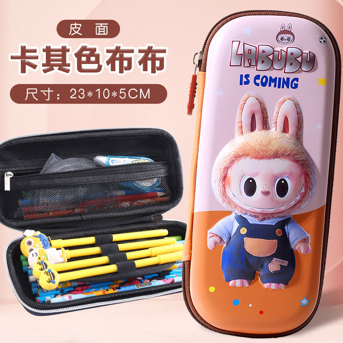 Wholesale Cartoon Pencil Case for Primary School Students Large Capacity Storage
