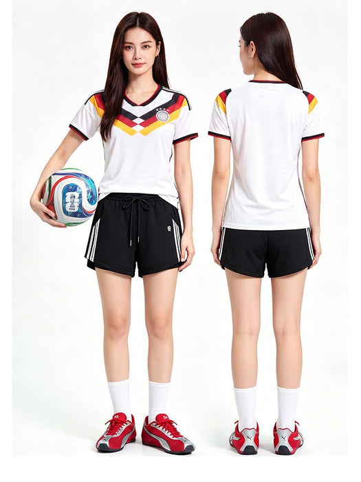 Wholesale Football Jersey Crop Top Summer Casual Sportswear for Fans Gift Boutique