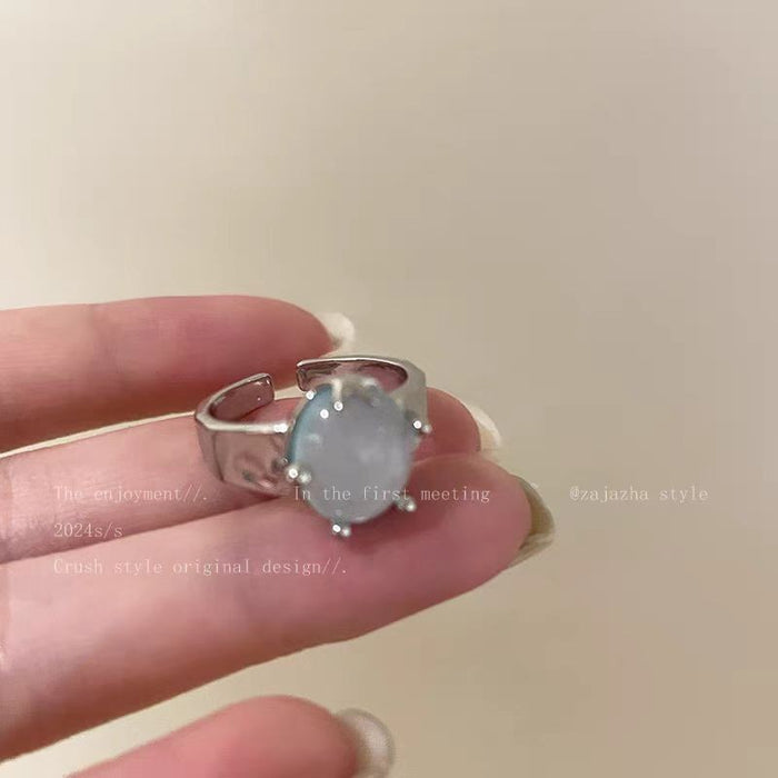 Wholesale Creative merit ring can be opened to relieve boredom, index finger ring, niche personalized design ring