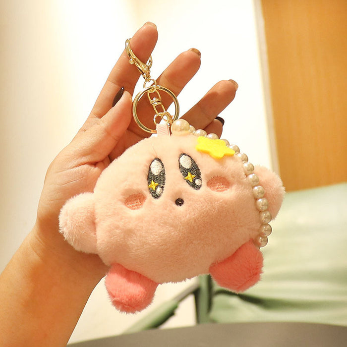 Wholesale Cute Floppy Eared Dog Plush Keychain Bag Charm PP Cotton Filled Fashion Accessory For Bags And Keys