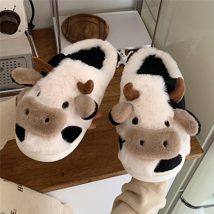 Wholesale Warm Plush Slippers JDC-SP-RongHe009