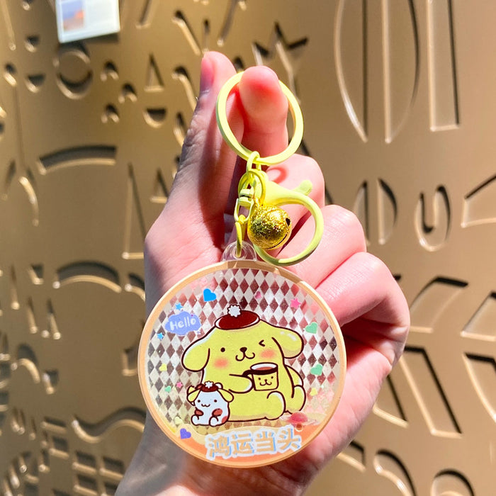 Wholesale Cartoon Acrylic Keychain JDC-KC-Benxin022