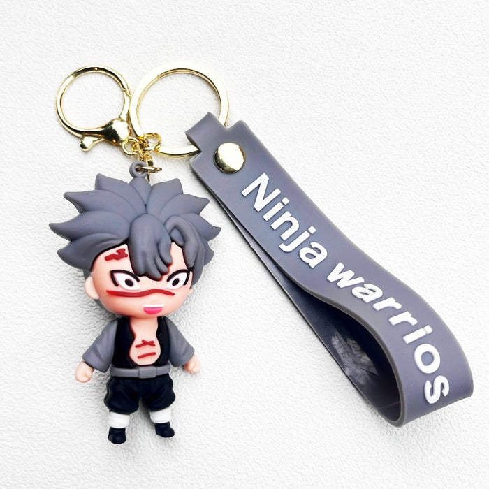 Wholesale PVC cartoon doll Keychain JDC-KC-WuYi092