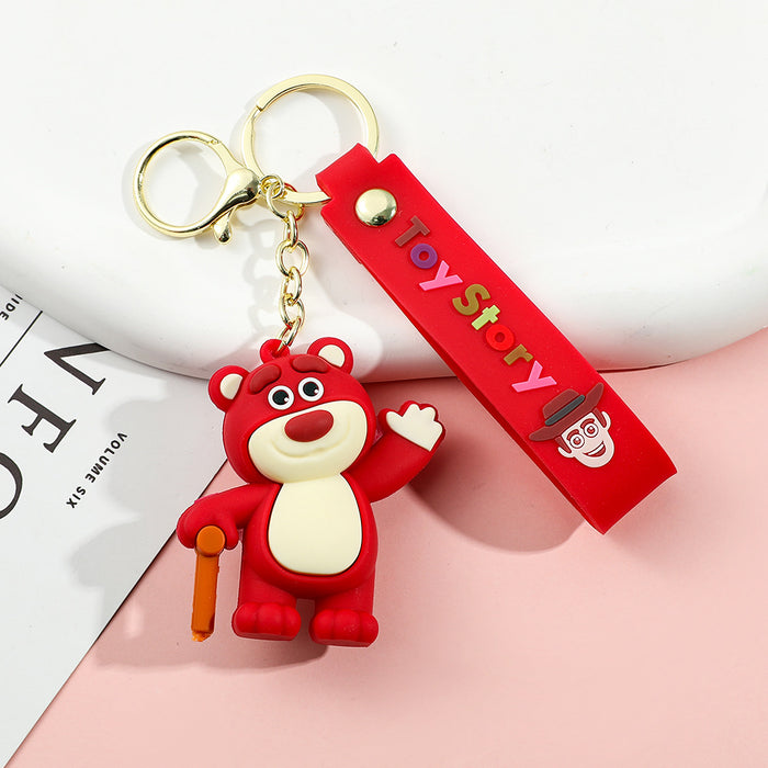 Wholesale Doll Silicone Keychain Hanging Doll