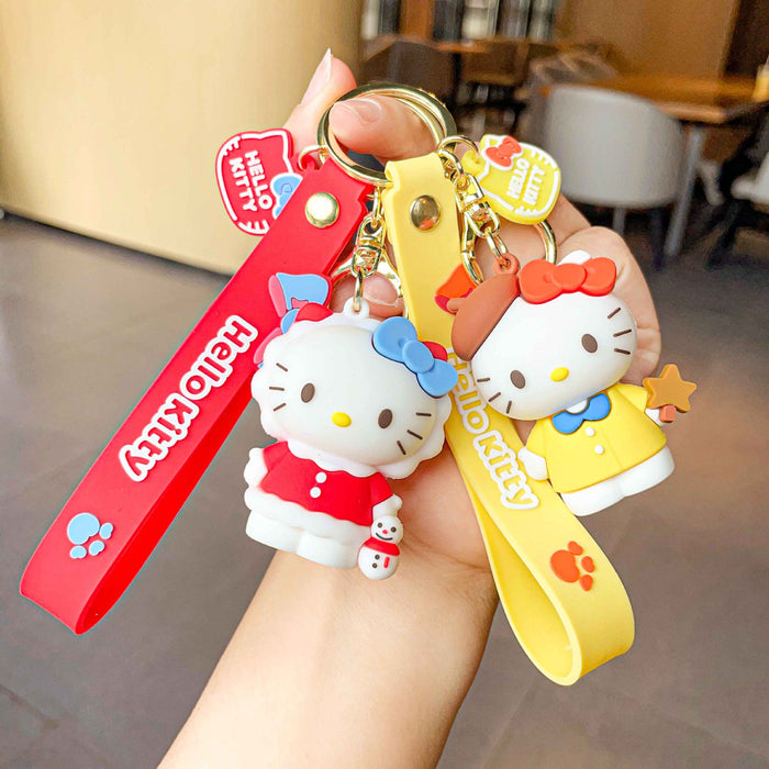 Wholesale PVC Cartoon Doll Keychain JDC-KC-LeZi029