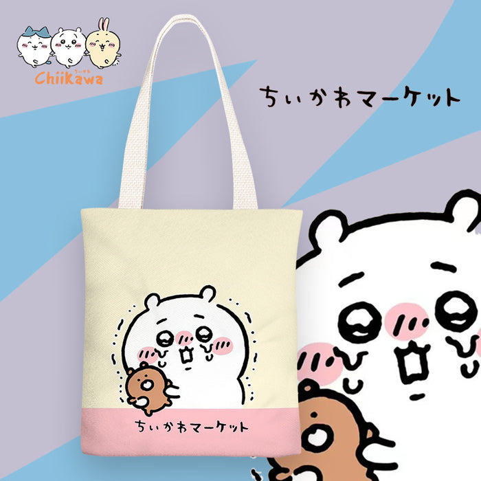 Wholesale Anime character print canvas shoulder bags