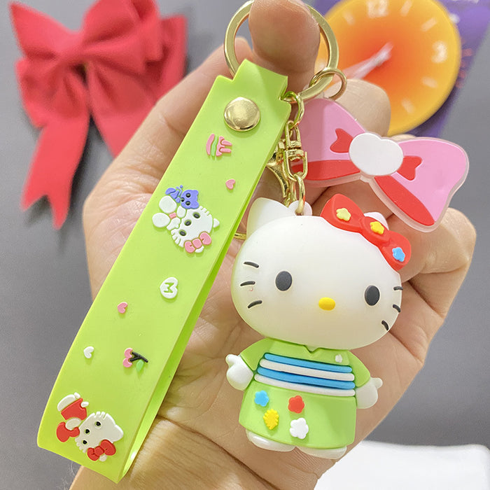 Wholesale PVC Cartoon Doll Keychain JDC-KC-WuYi149