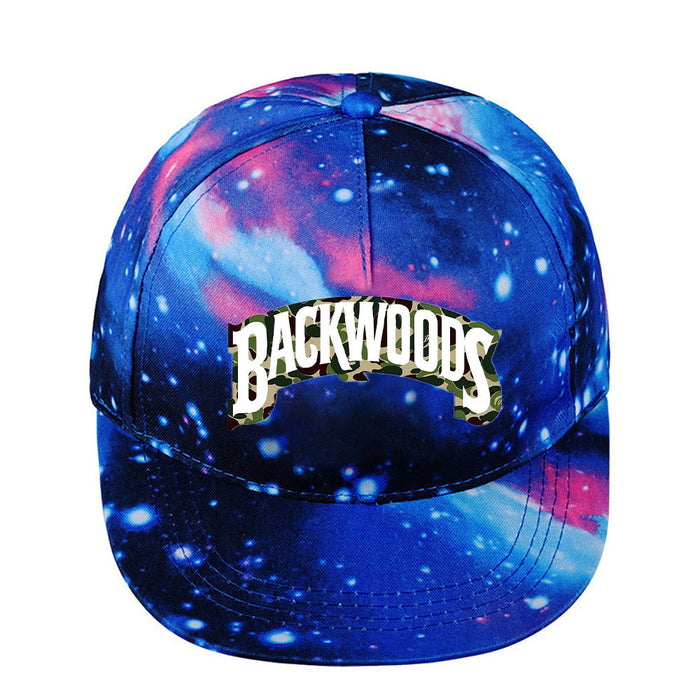 Wholesale Canvas Backwoods Flat Brim Baseball Cap JDC-FH-WuDuomei001