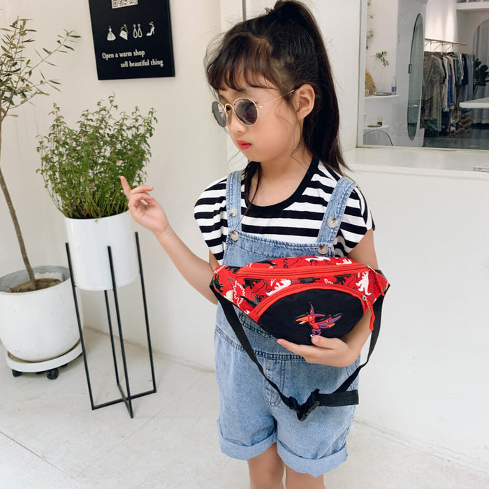 Wholesale New children's chest bag, crossbody bag, wearing change, shoulder bag