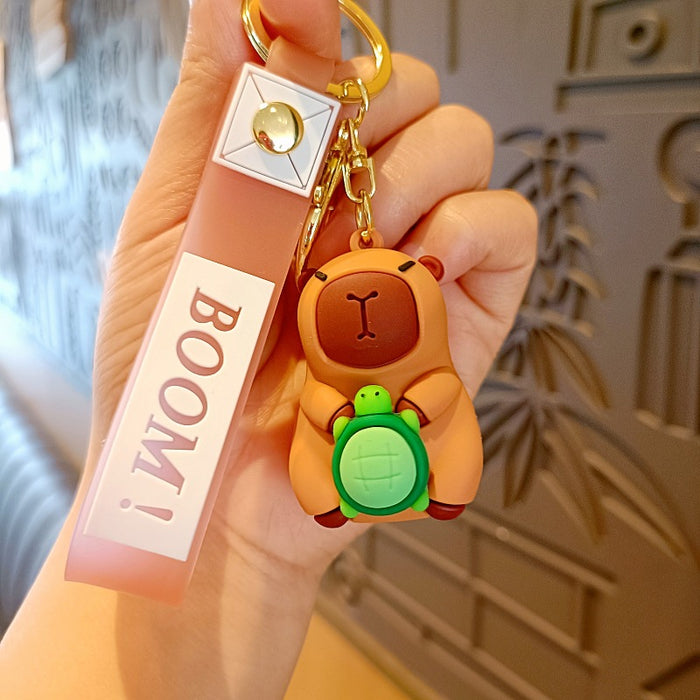 Wholesale doll keychain couple cute bag pendant car key chain