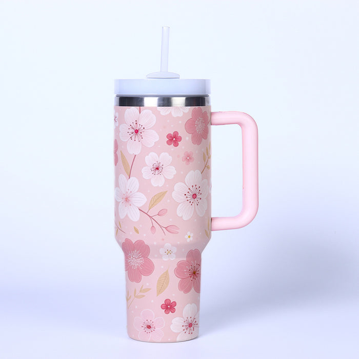 Wholesale Pink bow heart Stainless Steel  Thermos ice bullies cup