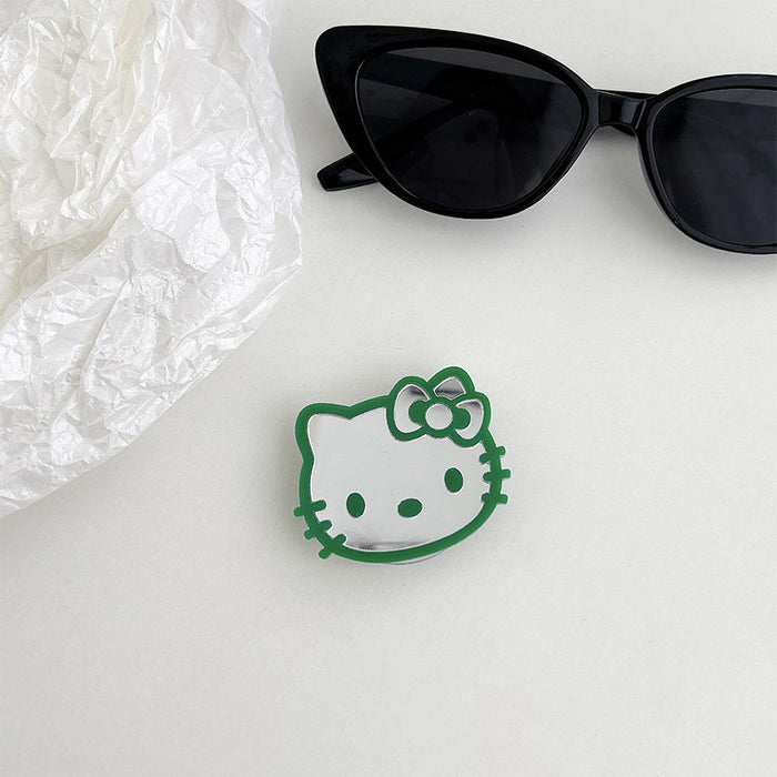 Wholesale Colorful Cat Makeup Mirror Mobile Phone stand