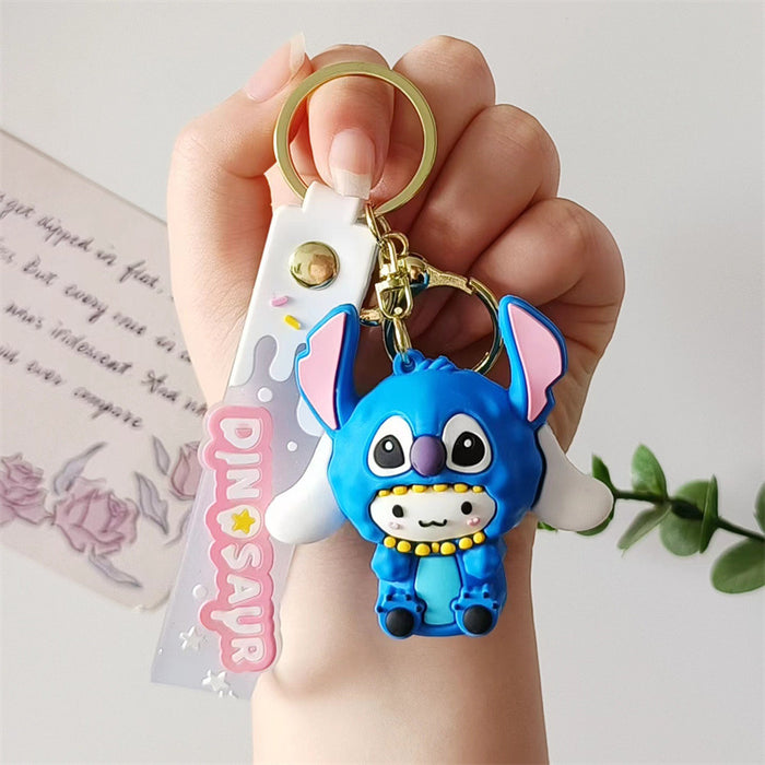 Wholesale Cartoon Silicone Doll Keychain JDC-KC-HaoXi009