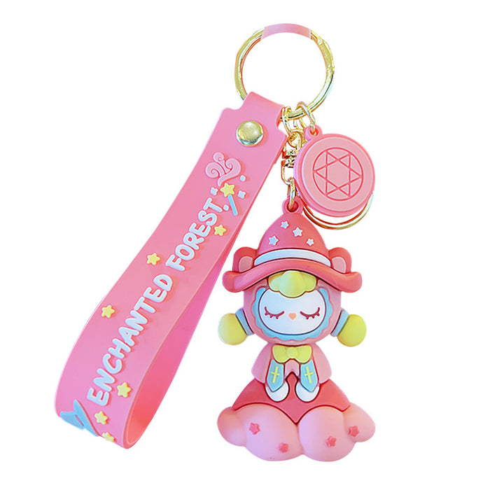 Cadena de teclas de muñeca de dibujos animados al por mayor jdc-kc-kum020