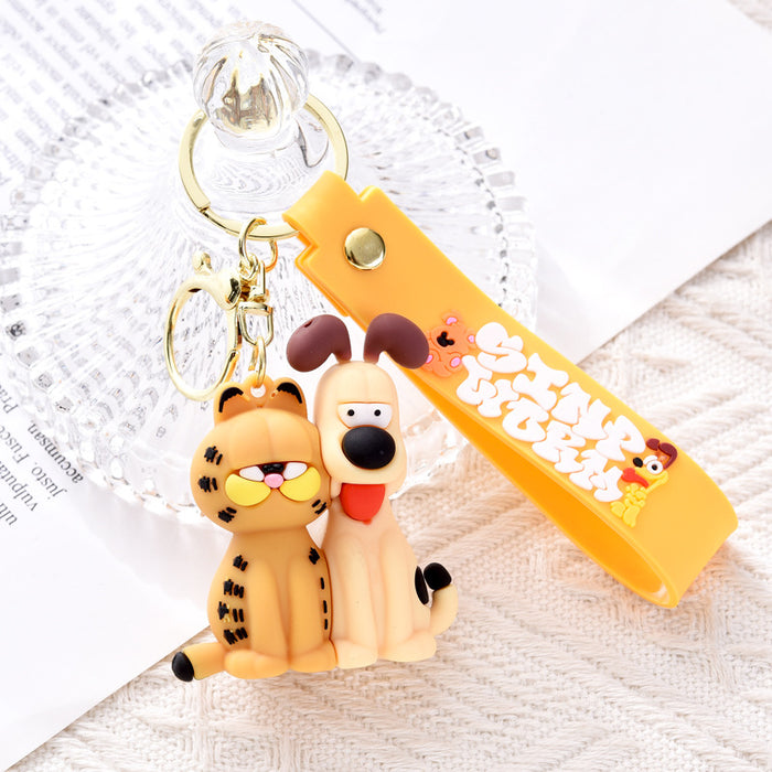 Wholesale Cute Cartoon Silicone Anime Keychain