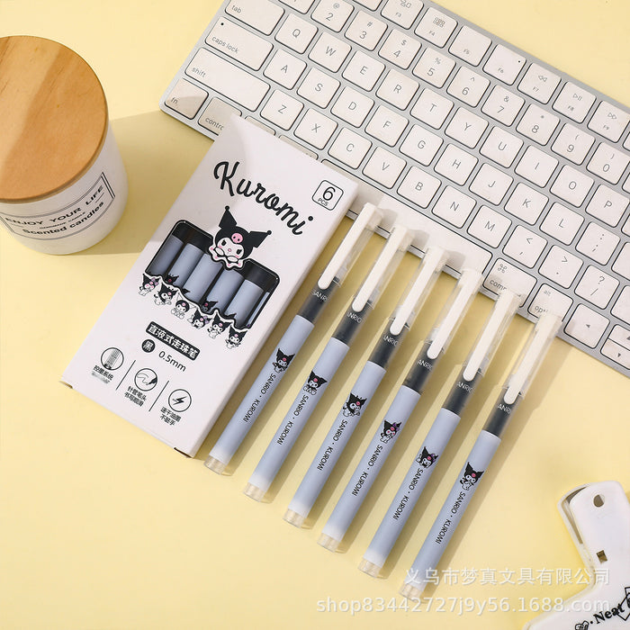 Wholesale  Direct Liquid Ball Pen Large Capacity Quick-drying Brush Pen Cute Student Test Pen