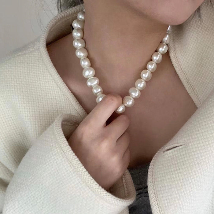 Wholesale Pearl minimalist collarbone chain new necklace necklace necklace